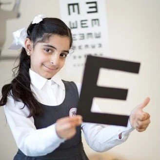 School Eye Screening Camp at AG DAV Centenary Public School, Org. by Brij Mohan Gotewala